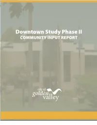 Downtown Study Phase II COMMUNITY INPUT REPORT