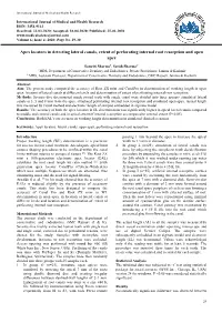 Apex Locators in Detecting Lateral Canals, Extent of Perforating Internal Root Resorption and Open Apex