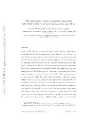 Arxiv:1702.00030V1 [Physics.Space-Ph] 28 Jan 2017 O Ceeainrceswudb Icl.Hg Ceeain,O the on Accelerations, High Diﬃcult