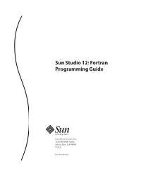 Fortran Programming Guide