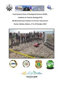 Initiative on Forensic Geology (IFG)