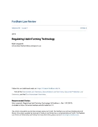 Regulating Habit-Forming Technology