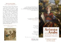 Ariosto and the Arabs: Contexts of the Orlando Furioso