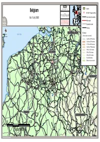 Belgium Division of Operational Services Sources:  UNHCR Regional Office UNHCR, Global Insight Digital Mapping © 1998 Europa Technologies Ltd