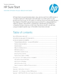 HP Sure Start (4AA7-4554ENW)