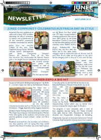 Newsletter 2 SUMMER 2016/17 JUNEE SHIRE COUNCIL NEWSLETTER