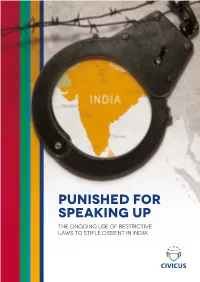 Punished for Speaking Up