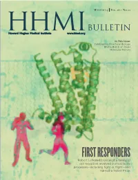 HHMI Bulletin Winter 2013: First Responders (Full Issue in PDF)