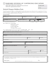 Student-Change-Of-Address-Form.Pdf