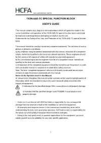 Tx2n-4Ad-Tc Special Function Block User's Guide