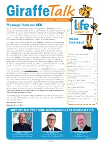 Message from Our CEO We Are Heading Toward a Big Event for Our Organisation – Ocsober