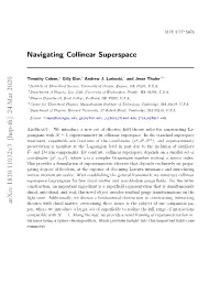 Navigating Collinear Superspace Arxiv:1810.11032V3 [Hep-Th] 24 Mar 2020