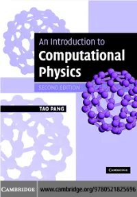 An Introduction to Computational Physics, Second Edition.Pdf