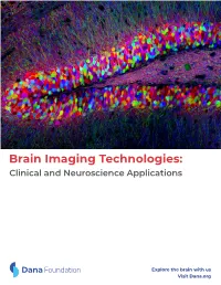 Brain Imaging Technologies
