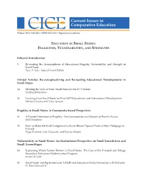 Current Issues in Comparative Education