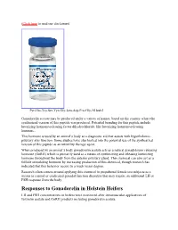 Gonadorelin Acetate May Be Produced Under a Variety of Names, Based on the Country Where the Synthesized Version of This Peptide Was Produced