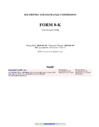 Guardant Health, Inc. Form 8-K Current Event Report Filed 2019-01