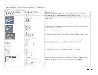 The Updated Content Editor in Blackboard Learn