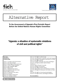 Alternative Report