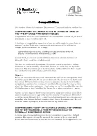 Compatibilism