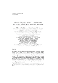 Discovery of Hybrid Γ Dor and Δ Sct Pulsations in BD+18 4914 Through MOST Spacebased Photometry