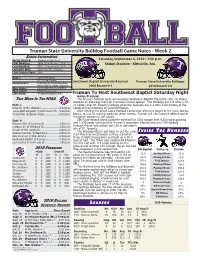 10 Game Notes