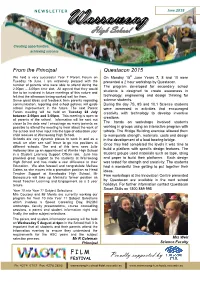 Newsletter June 2015