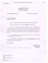 Environment Performance Based Rating of Railway Stations.Pdf