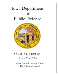 Fiscal Year 2013 Annual Report