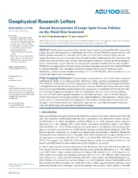 Recent Reoccurrence of Large Open-Ocean Polynya on the Maud
