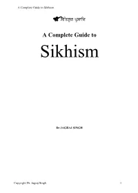 A Complete Guide to Sikhism