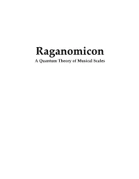 A Quantum Theory of Musical Scales