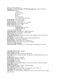 Irish Issue Contents