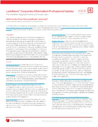 ISSUE 4 the Newsletter Designed for Nexis.Com® Power Users FOURTH QUARTER