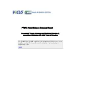 Prweb News Releases Summary Report