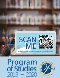2019-20 Program of Studies