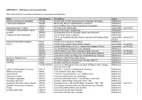 APPENDIX 5 – Withdrawn and Superseded Sites Sites Submitted