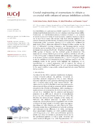 Crystal Engineering of Exemestane to Obtain a Co-Crystal with Enhanced