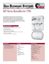Gas Blending Systems