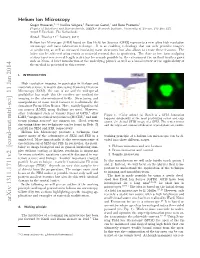 Helium Ion Microscopy