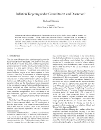 Inflation Targeting Under Commitment and Discretion