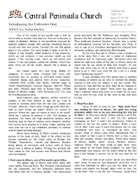 Introducing the Unknown God -- Acts 17:16-34