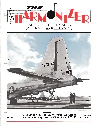 Devoted to the Interests of Barber Shop Quartet Harmony