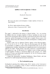 Quillen's Work in Algebraic K-Theory