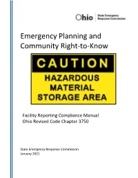 Emergency Planning and Community Right-To-Know