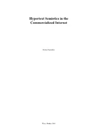 Hypertext Semiotics in the Commercialized Internet