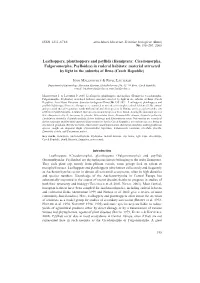 Leafhoppers, Planthoppers and Psyllids (Hemiptera: Cicadomorpha, Fulgoromorpha, Psylloidea)