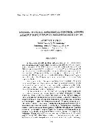 Natural Biological Control Agents Against Insect Pests in Philippine Rice Fields