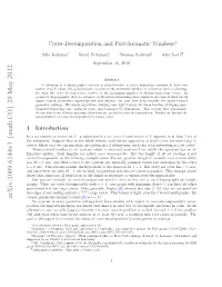 Cover-Decomposition and Polychromatic Numbers