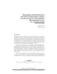 Neoliberalism Mark Lowes Proofs 2004